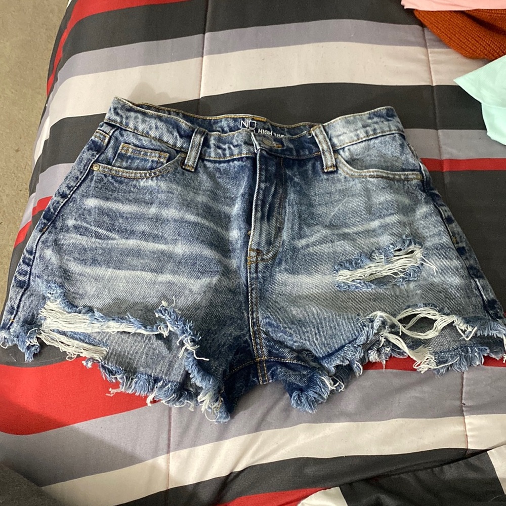 Ripped shorts
